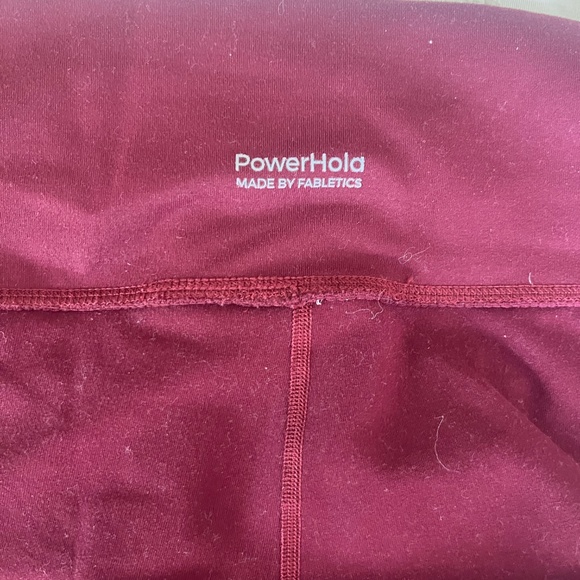 Lightly Worn Fabletics powerhold mesh hip pocket leggings XL - Picture 3 of 3